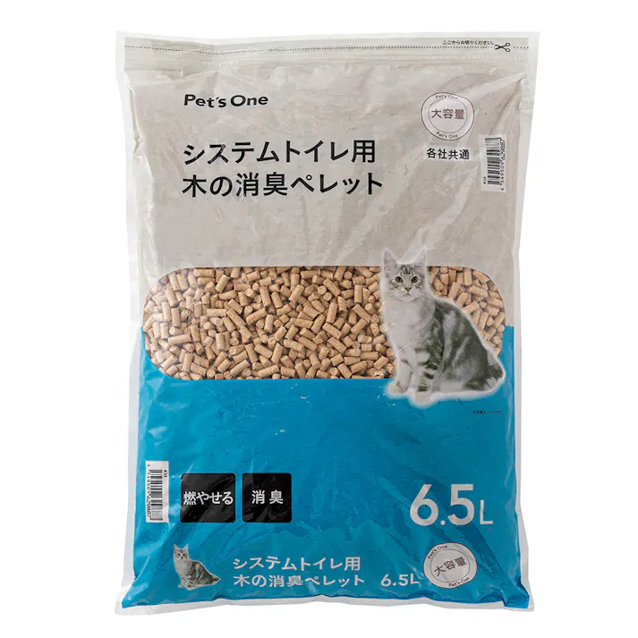 Pet’sOne システムトイレ用 木の消臭ペレット